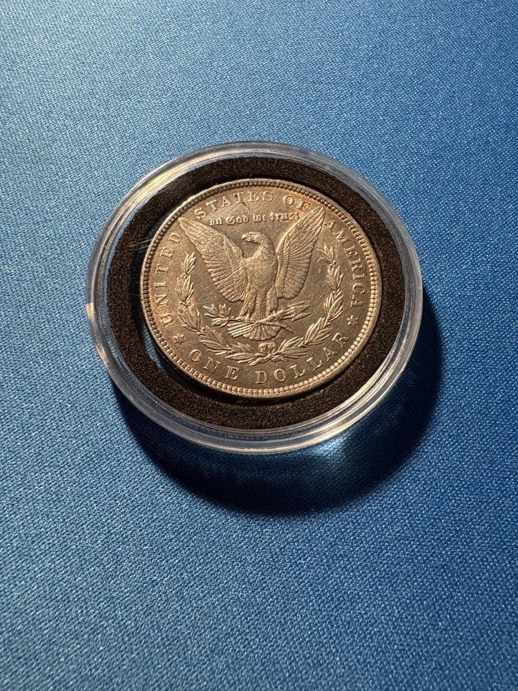Silver morgan barber dollar 1887 0.94oz