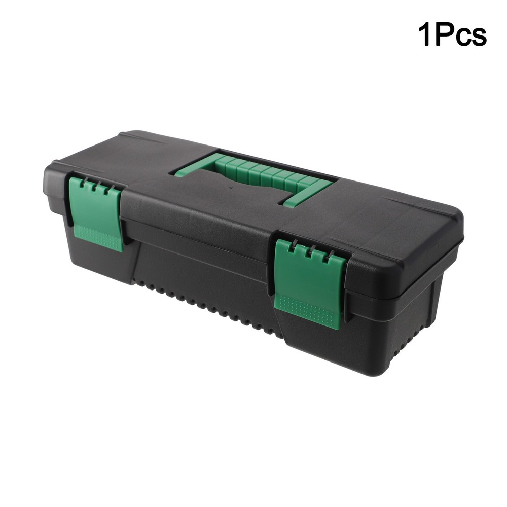 Sturdy Plastic Toolbox Perfect for Carpentry and Electrical Repairs 10 Inch