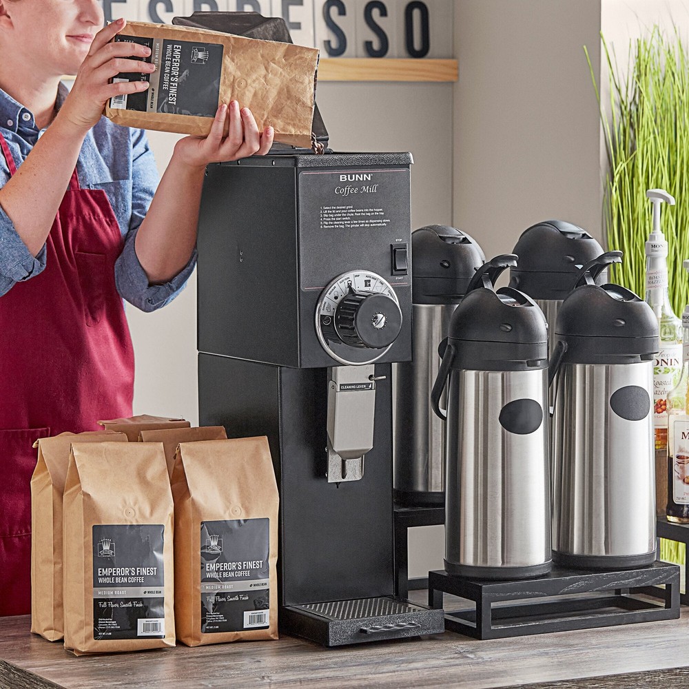 Bunn G2 HD 2 lb. Black Bulk Coffee Grinder