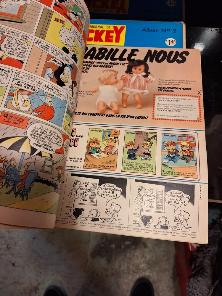 Le Journal De Mickey Album 1-4 Bd