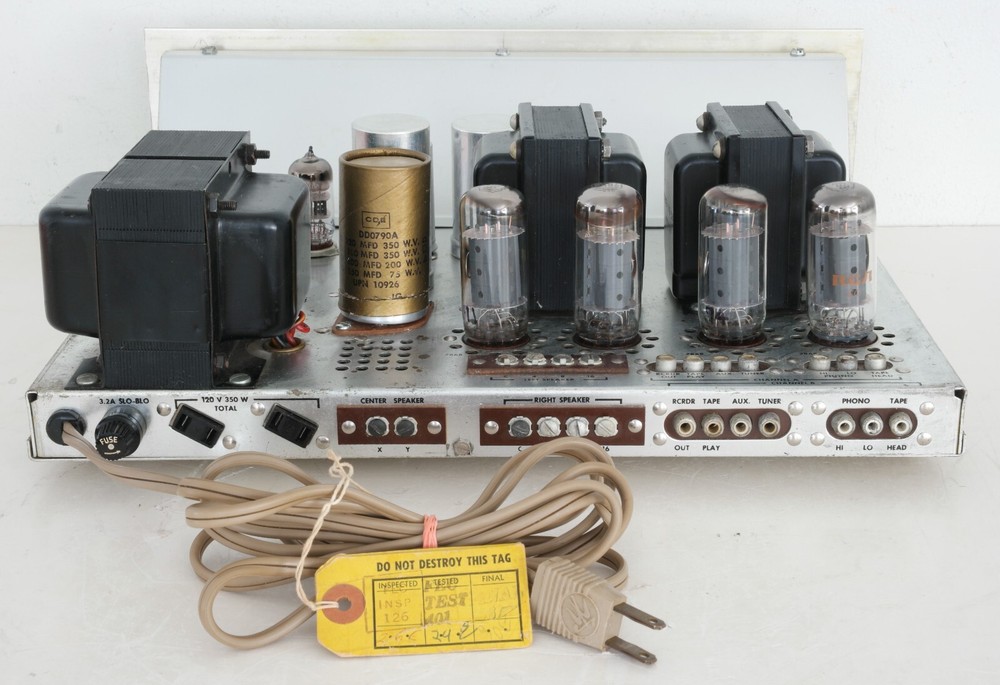 Fisher X-100-B Stereo Master Control Amplifier : Good Working Condition!!!