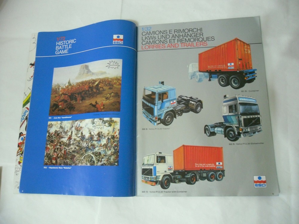 1984 EXI MODEL KIT MODEL CATALOG.