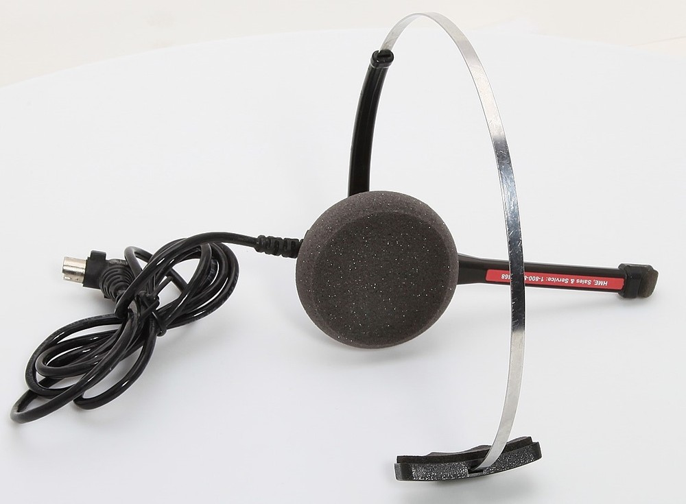 HME HS12 Headset & Microphone For COM6000 Wireless Drive Thru Intercom Beltpacks