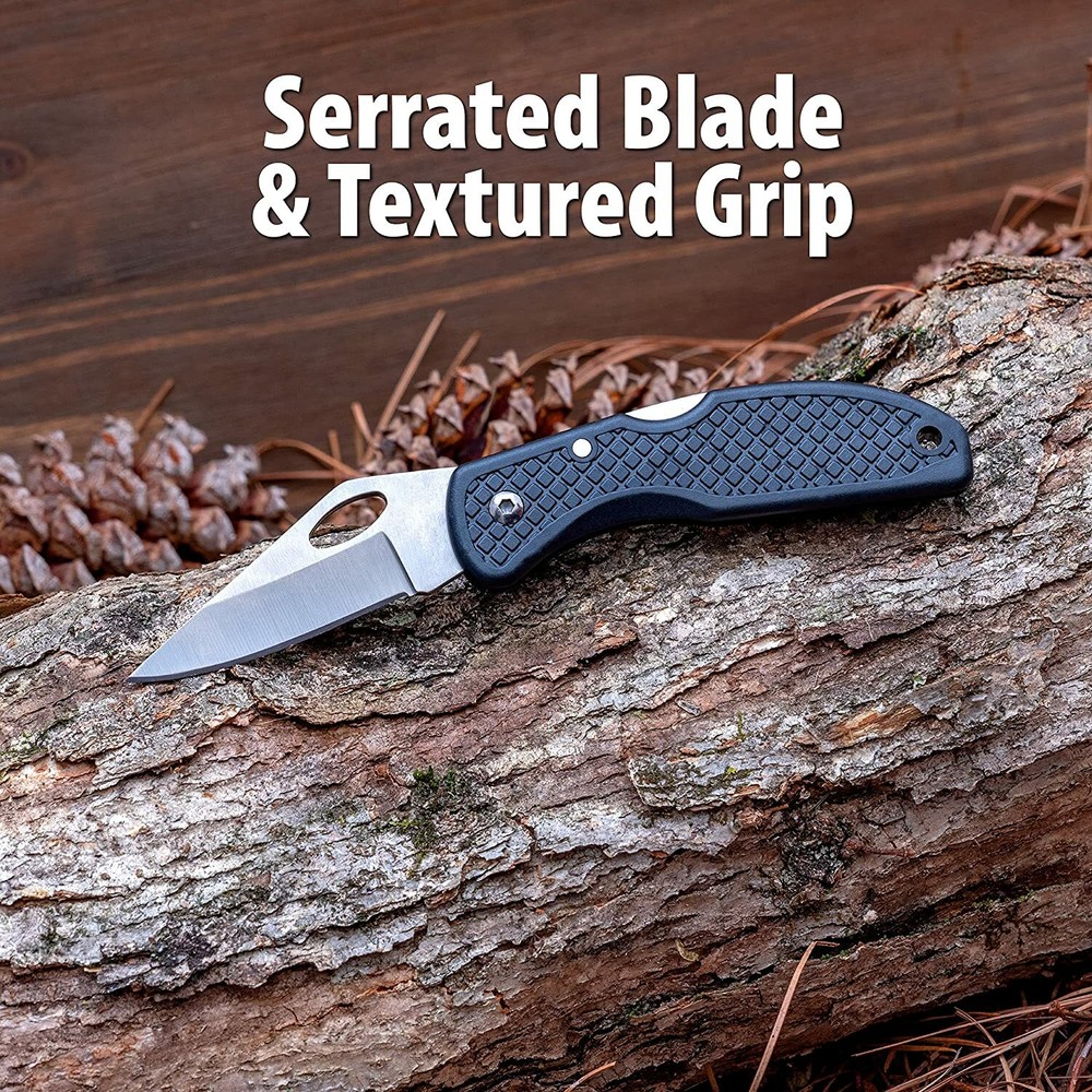 Pocket Knife Small Folding Lockback Clip Cool Work Hunting Camping Tactical EDC