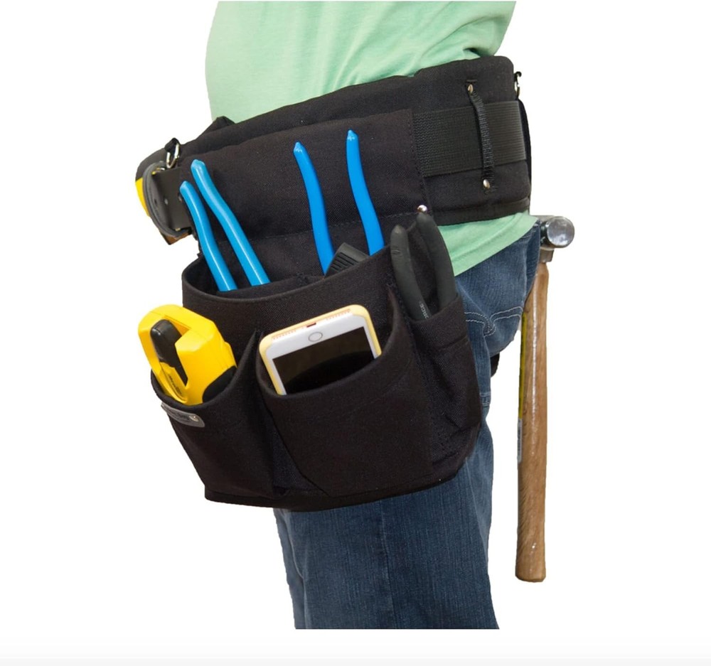BOULDER BAG Professional Electrician's MAX Combo w/ Comfort Back Support Tool Be