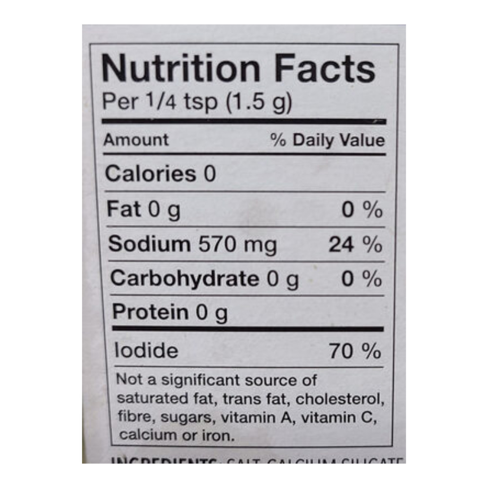 Windsor® Iodized Table Salt, 1 kg