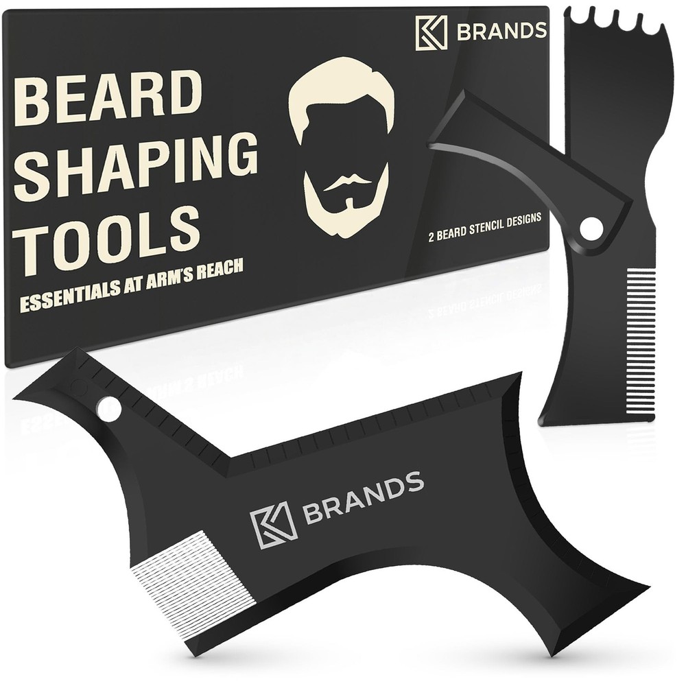 Alfaly Beard Shaper Kit - Premium Lineup and Guide Tool for Precise Small