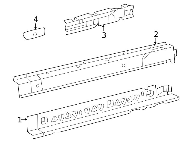 Genuine GM Outer Reinforced 22651000