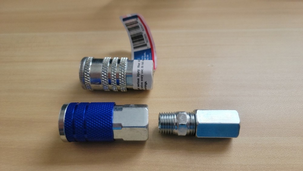 Merlin 1/4" Coupler Quick Connect And Union 4pc