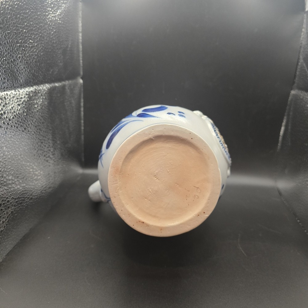 Vintage German salt-glazed stoneware pitcher