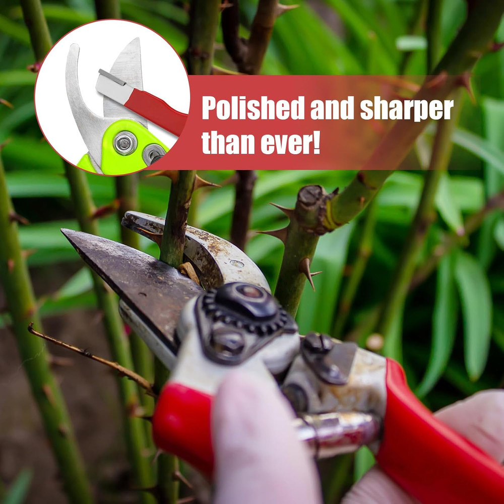 2PCS Pocket Blade Sharpener Wolfram Steel Multipurpose Knife Tool Sharpener