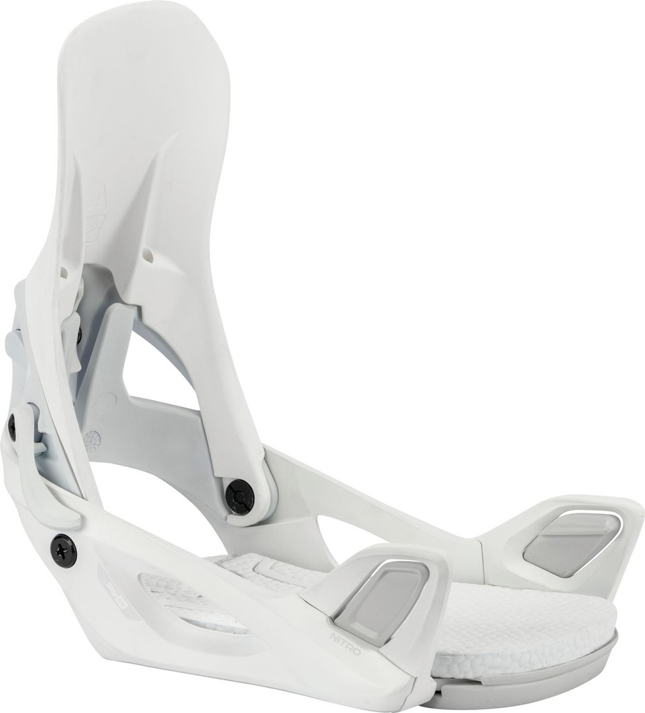 Nitro Step-On Women's Snowboard Bindings, White, Small MY26