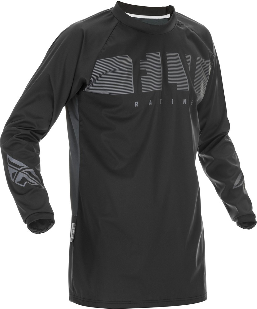 Fly Windproof Jersey Black/Grey Medium 370-8010M