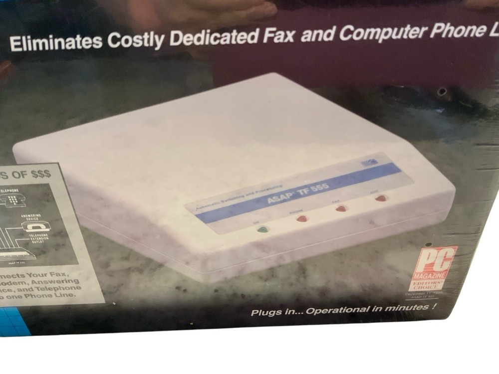 NEW SEALED Fax Switch Command Communications ASAP TF 555