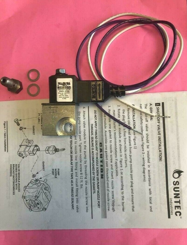 Beckett 2234U 220 Volt Fuel Solenoid Valve