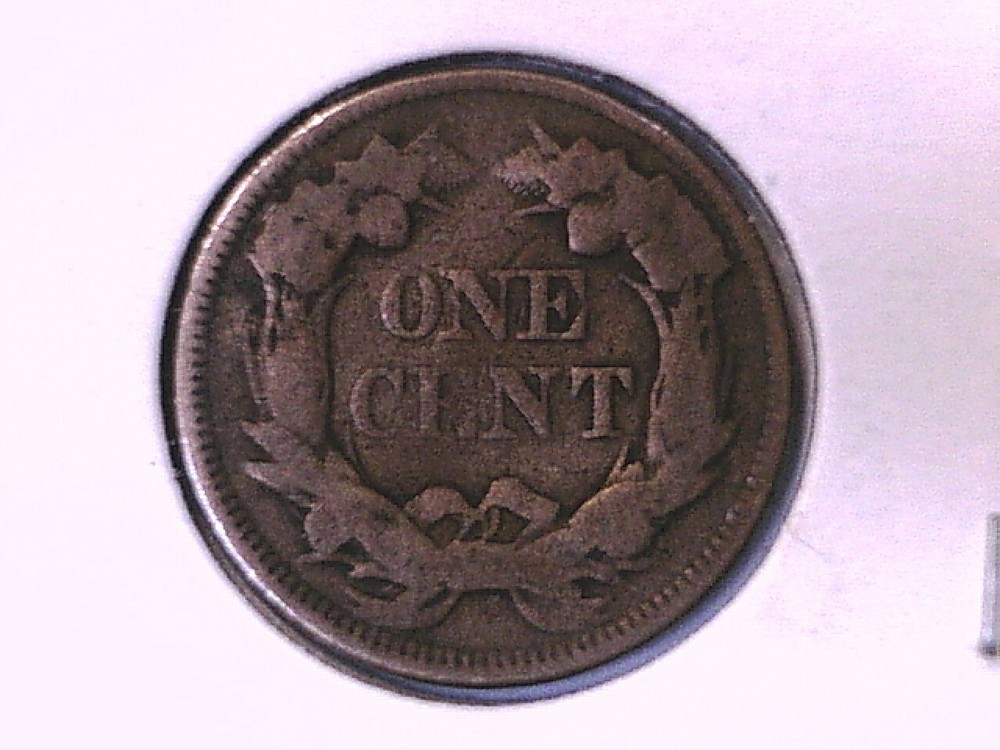 1857 Flying Eagle Cent Genuine Raw Ungraded 00444