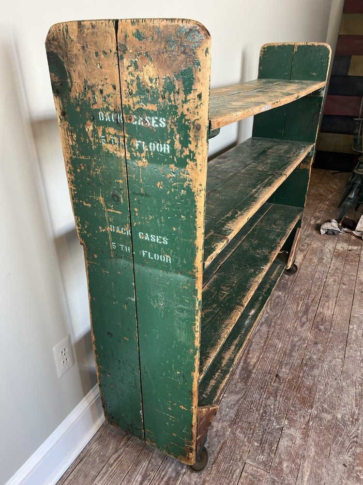 Antique Industrial Rolling Cart