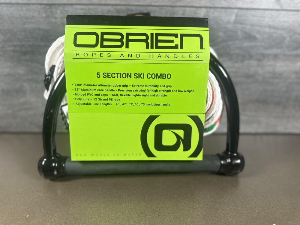 O'Brien 75’ 5-Section Adjustable Ski Combo Rope
