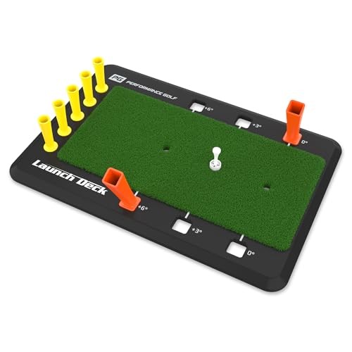 Launch Deck Golf Swing Trainer - Fix Your Slice I Swing Mastery Tool by Hank