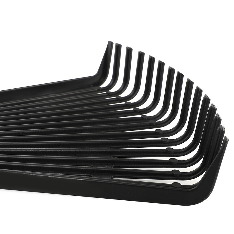 8 inch Wood Poly Leaf Rake Ergonomic Handle Efficient Yard Cleaning Tool New