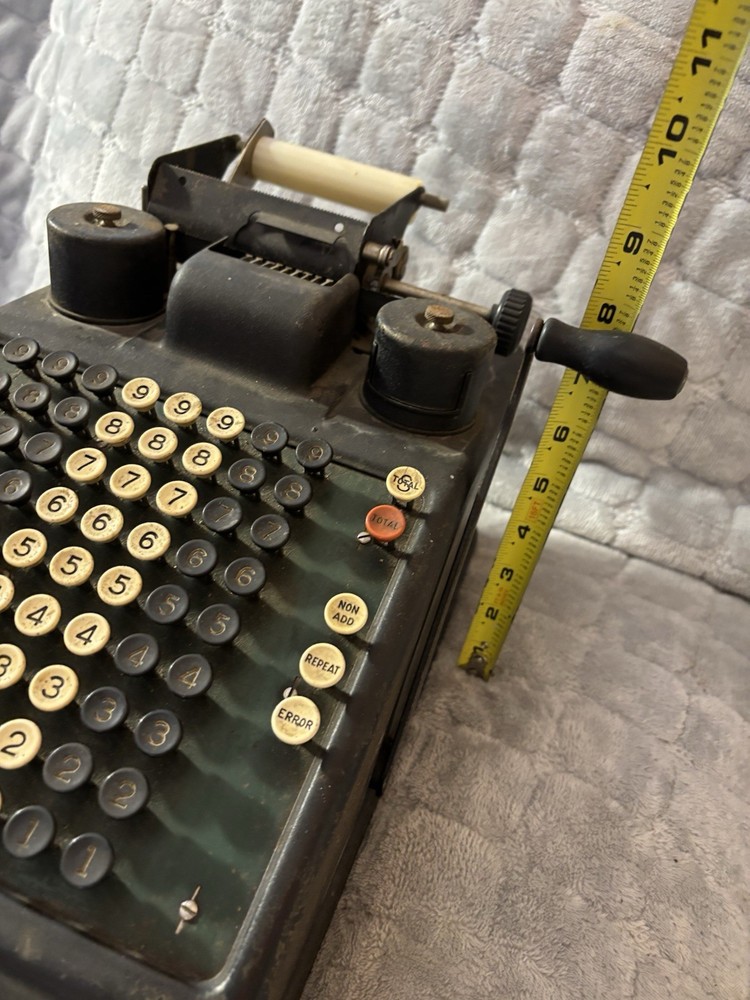 Burroughs Vintage Adding Machine In WORKING Condition