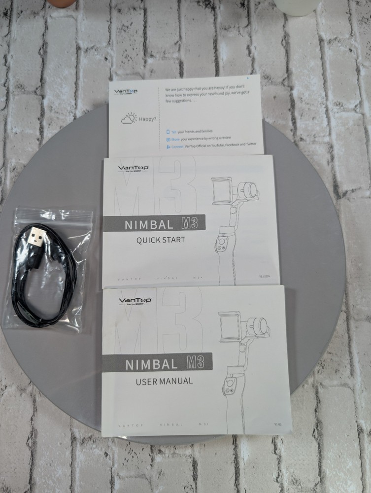 VanTop Nimbal M3 Handheld 3-Axis Gimbal Stabilizer for Smartphones