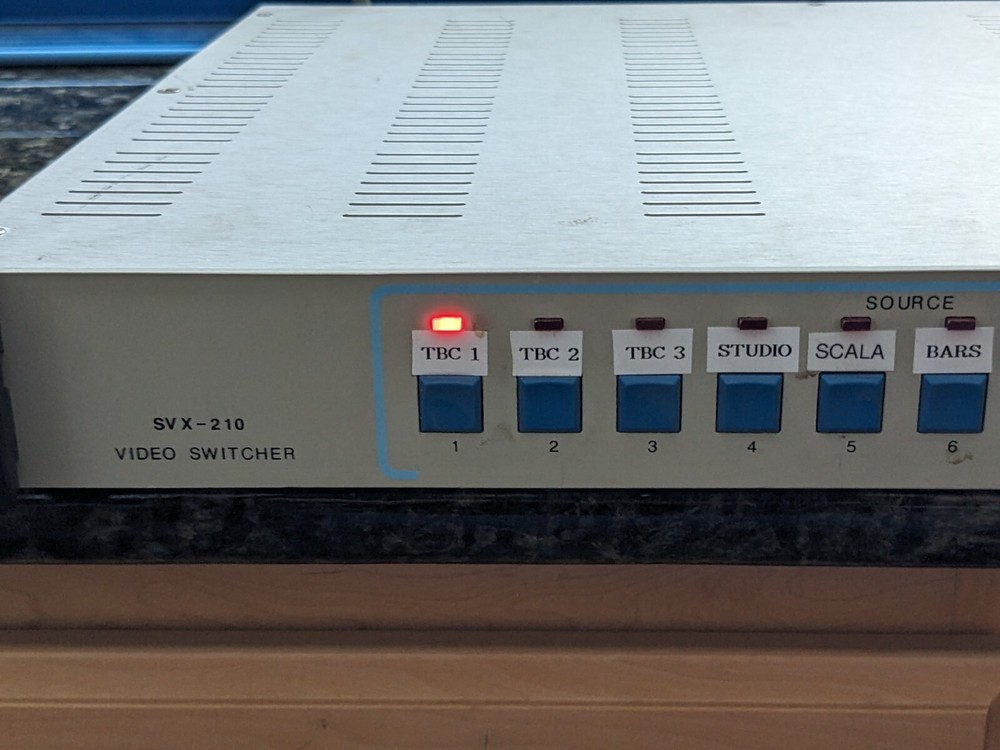 SIGMA ELECTRONICS SVX-210 Video Switcher 10 Inputs; Perfect for Security Mon Sys