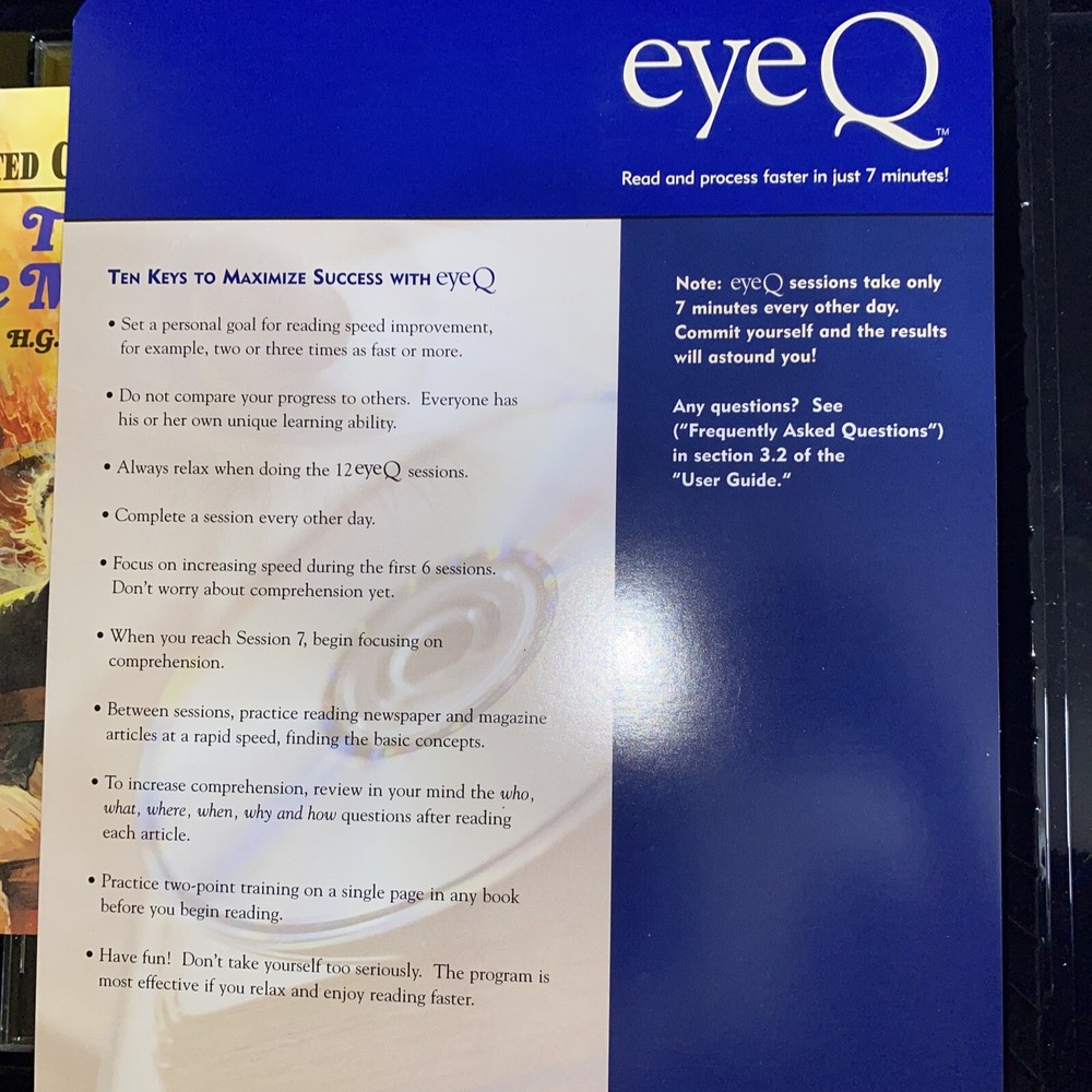 Eye Q Infinite Mind Brain Enhancing Technology Software