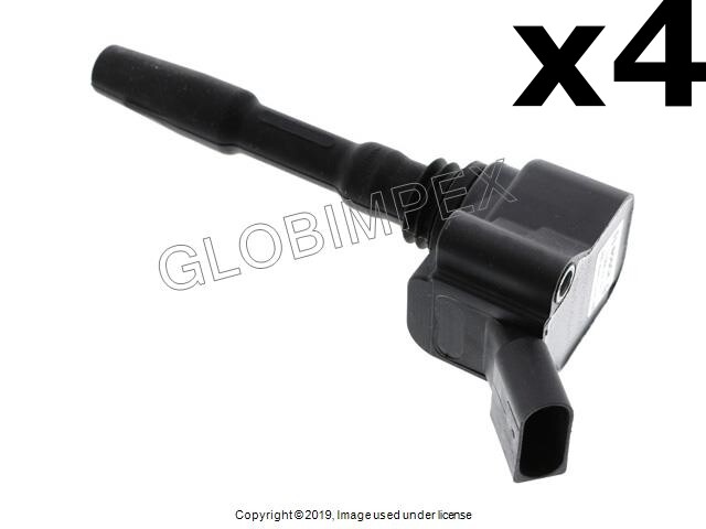 PORSCHE MACAN (2017-2018) Ignition Coil - With Spark Plug Connector (4) BOSCH