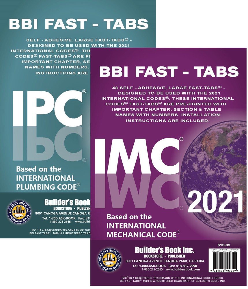 2021 IPC & IMC Fast Tab COMBO - TABS ONLY