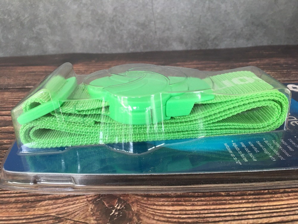 Samsonite Neon Green Luggage Suitcase Baggage Strap