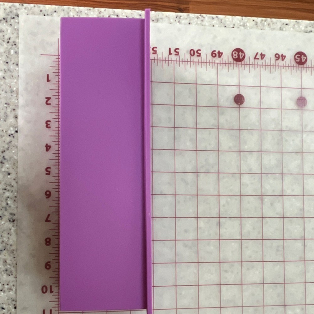 Purple Silicone Loaf Soap Mold Tray, Rectangular Shape, Silicone Rectangle Mold