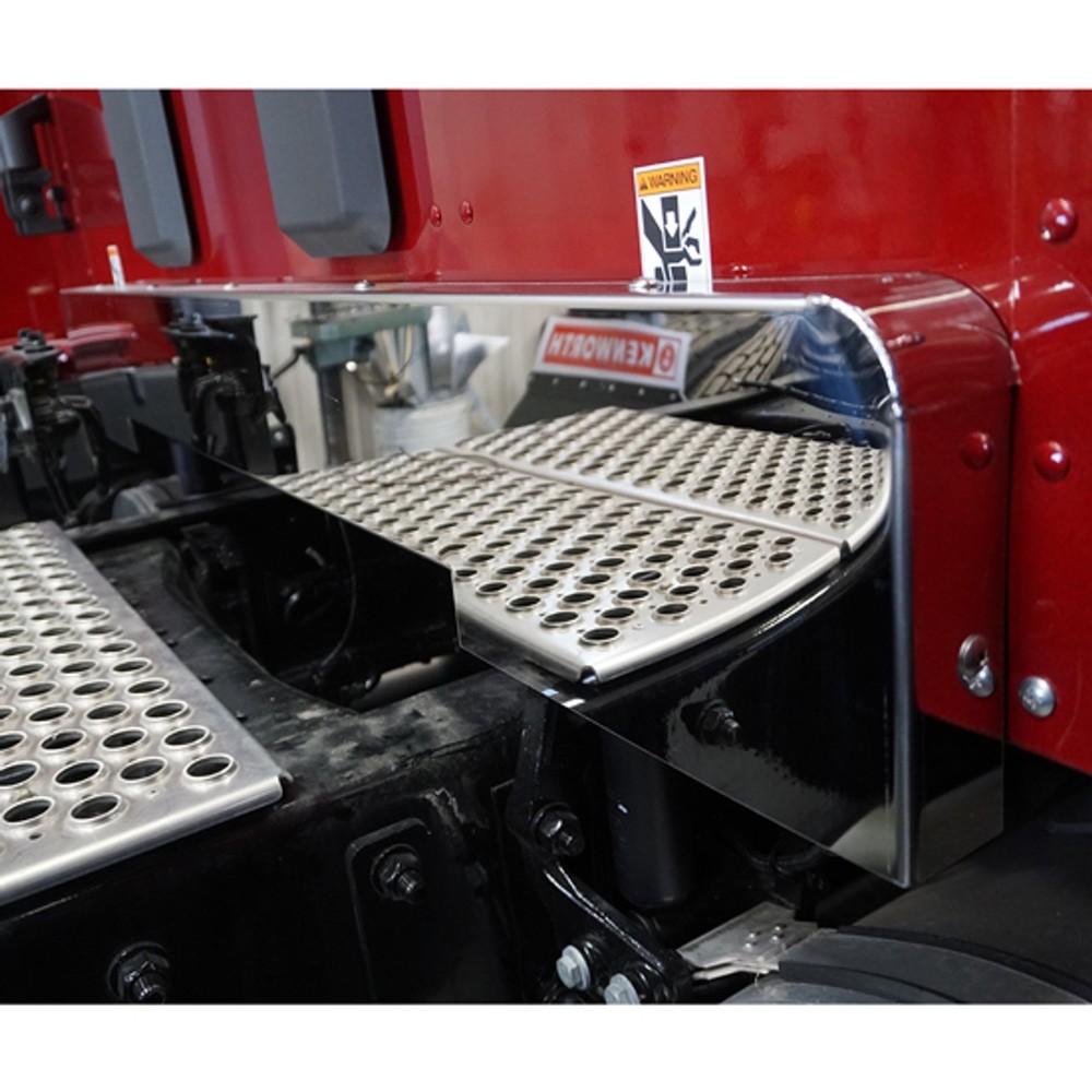 CSM SS Sleeper Panel Rear Shock Cover For Kenworth, Peterbilt