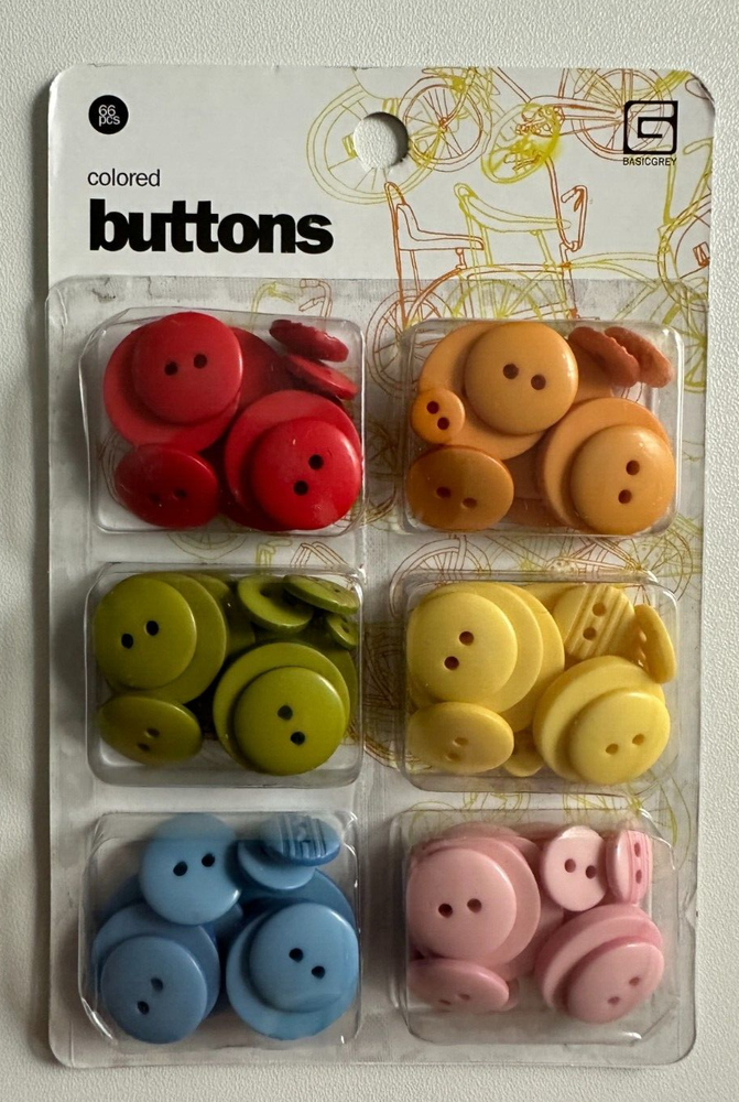 BasicGrey Buttons-Fact & Fiction Hey You! Hey Boy! Serendipity & Shine On-U Pick