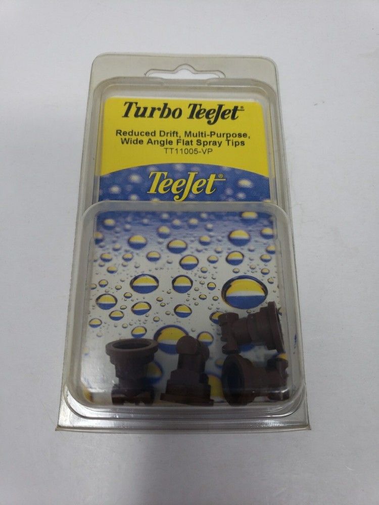 Turbo TeeJet Reduced Drift Wide Angle Flat Spray Tips TT11005-VP 8ct