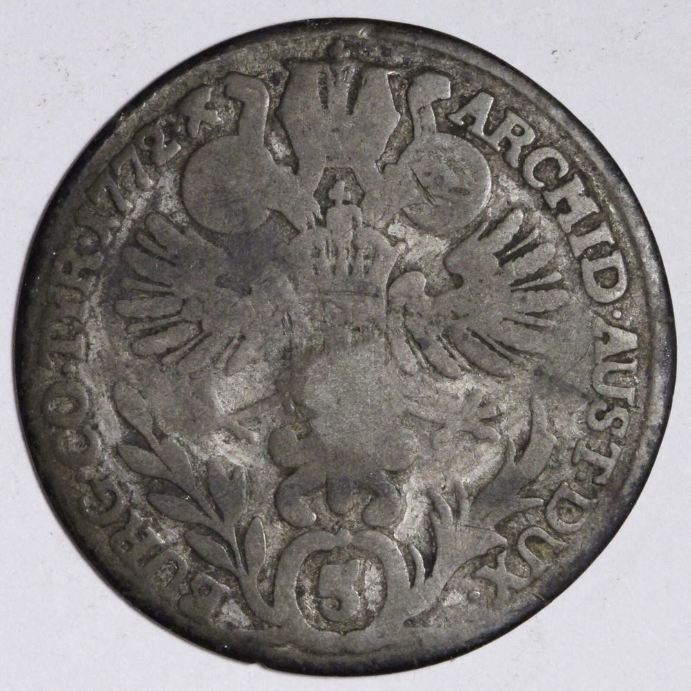 1772 Austria 5 Kreuzer E403 T