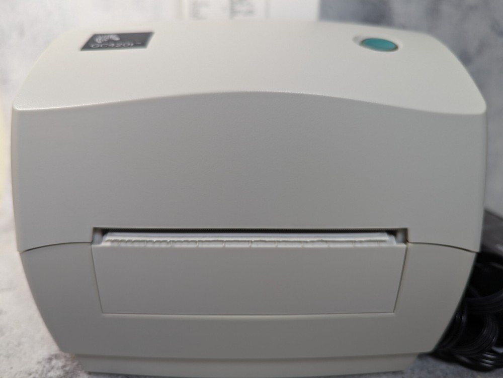 ZEBRA GC420T Dt/Tt BARCODE PRINTER With Power Cord Only