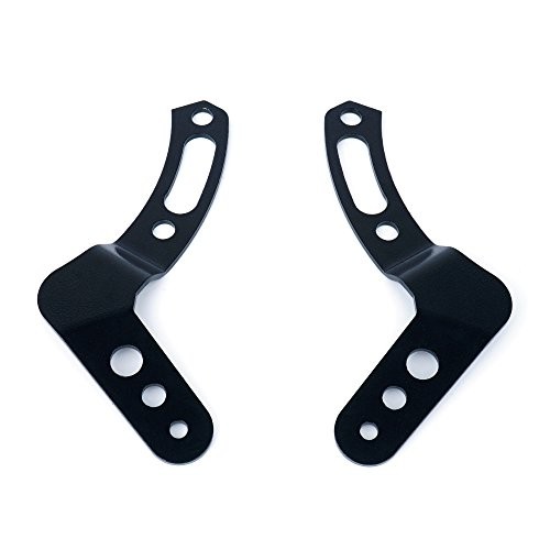 30" - 32" Upper LED Light Bar Mounting Brackets for UTV 2014 - 2021 Polaris