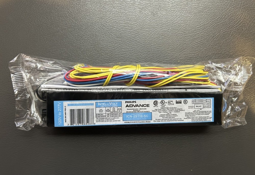 Philips Advance Centium ICN-2S110-SC Rapid Start Electronic Ballast