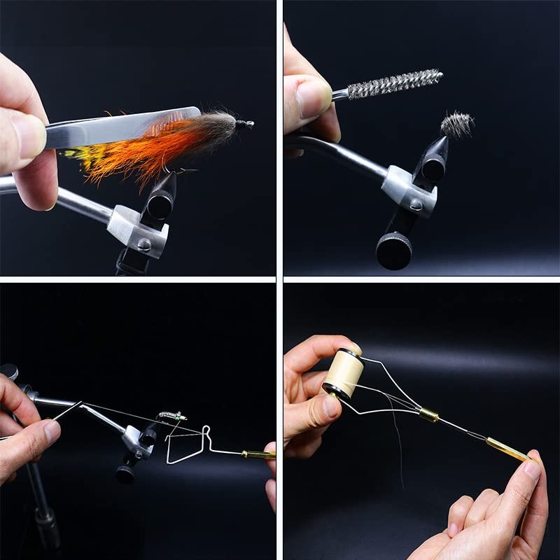 6 PCS Fly Tying Tools Combo Kit Fly Tying Set Materials Equipment
