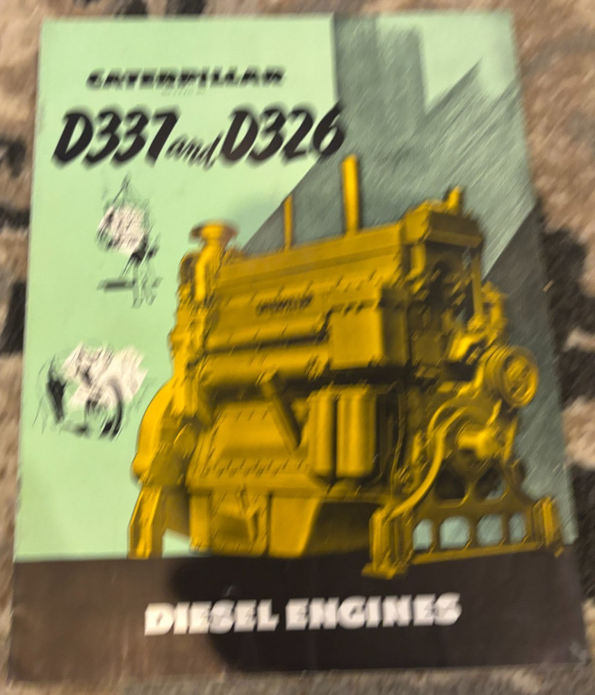 Caterpillar CAT D337 & D326 Diesel Engine Brochure AMIL26