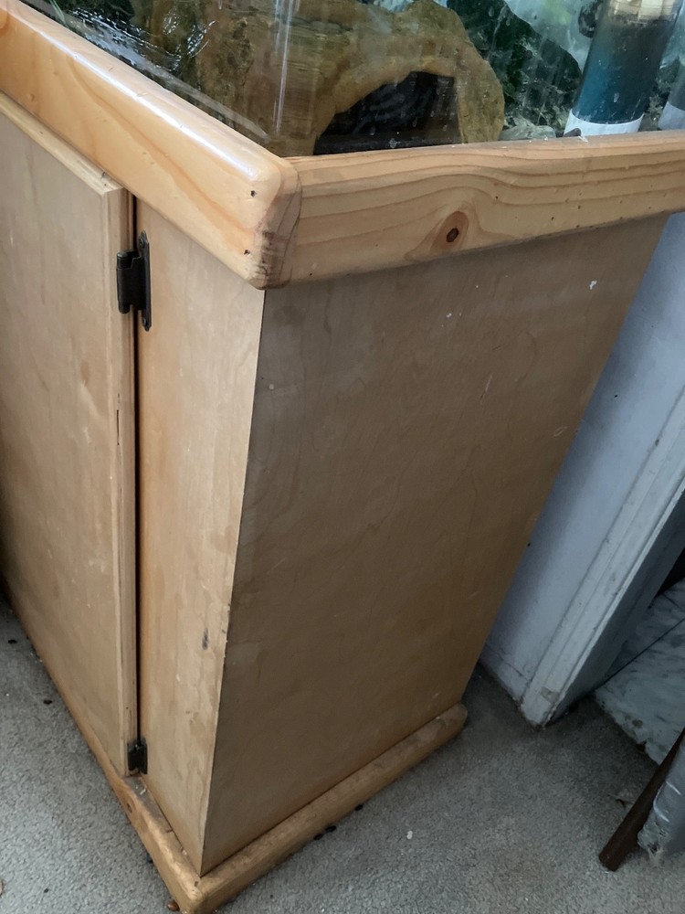 accrylic aquarium tank and stand including accessories