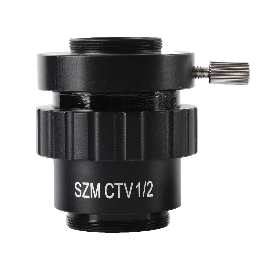 KOPPACE 1/2 CTV Trinocular Stereo Microscope C-mount Interface 25mm Adapters