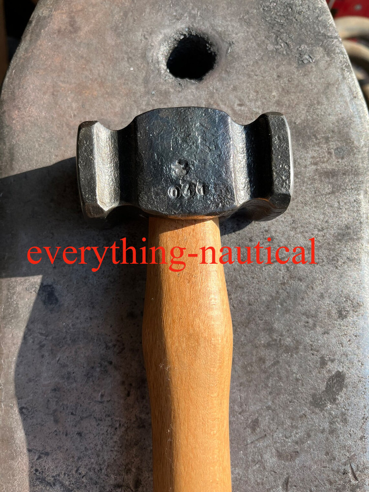 Blacksmith's forging hammer 3 lb hammer
