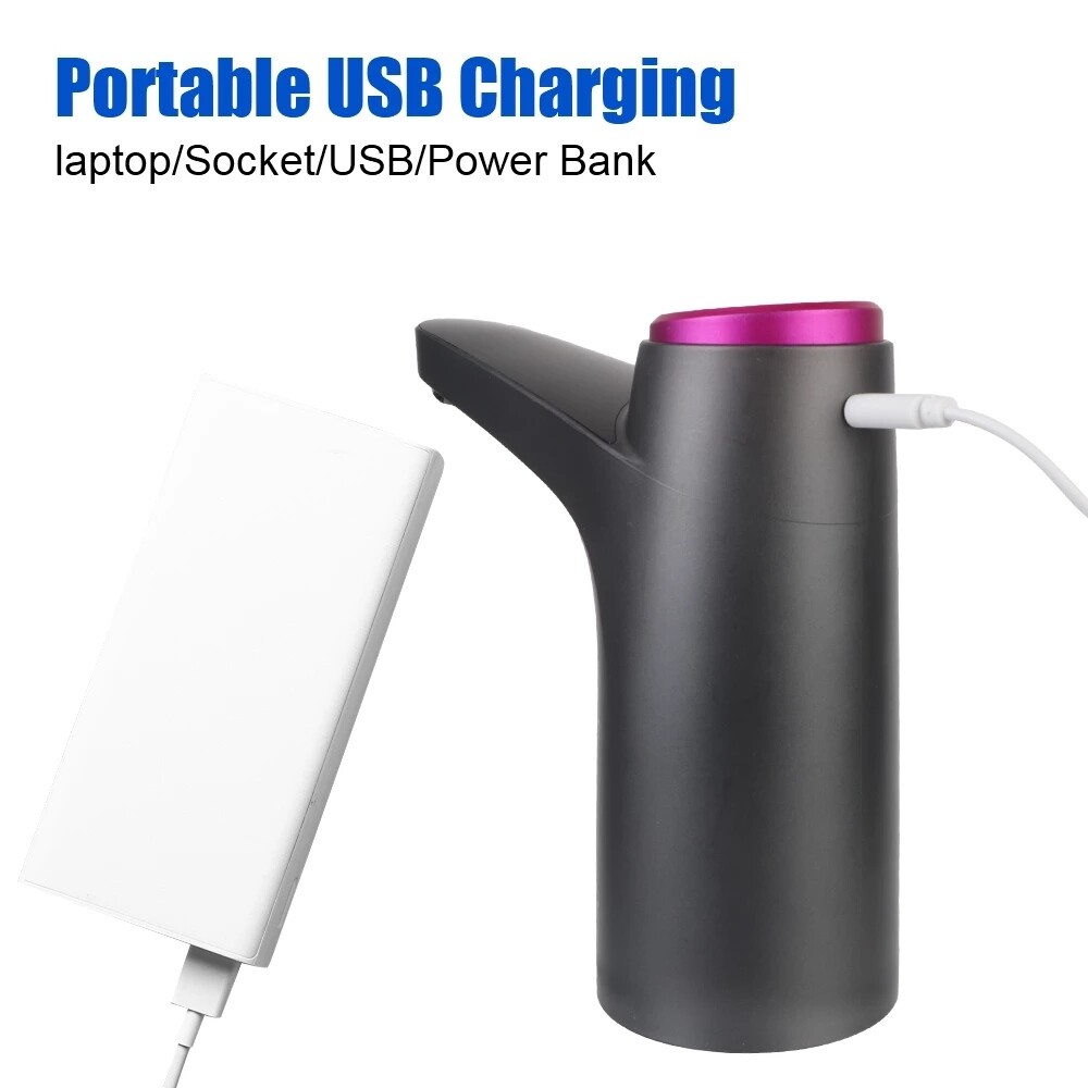 Water Bottle Switch Pump Universal Electric Automatic Jug Dispenser 5 Gallon USB