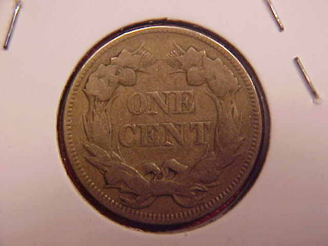 1857 FLYING EAGLE CENT - VF - SEE PICS! - (X1970)