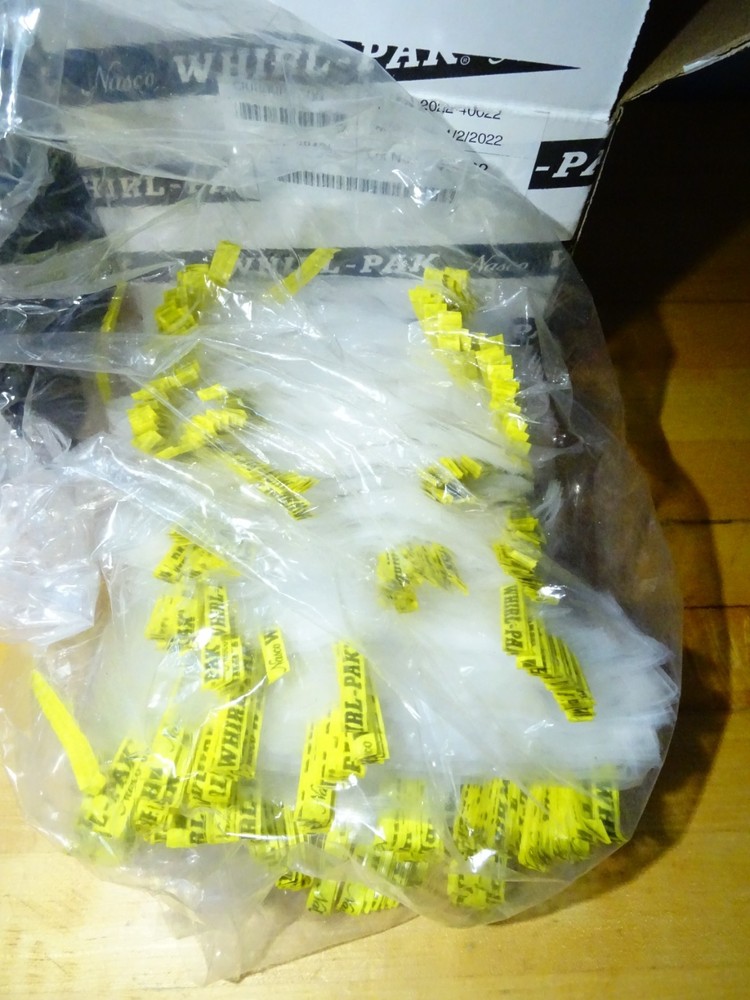 Whirl-Pak B01009 2 oz 58 ml Sampling Bag Quantity 500 Box