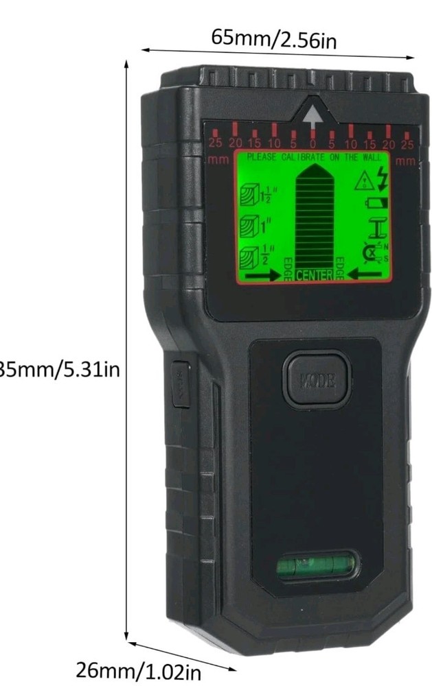 7 in 1 Stud Finder, Wall Scanner, Detector with Smart Microprocessor BLUE, T30