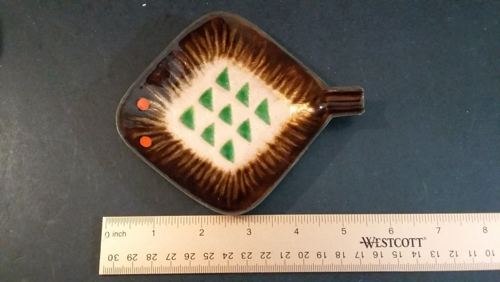 Enamel on Copper small ashtray