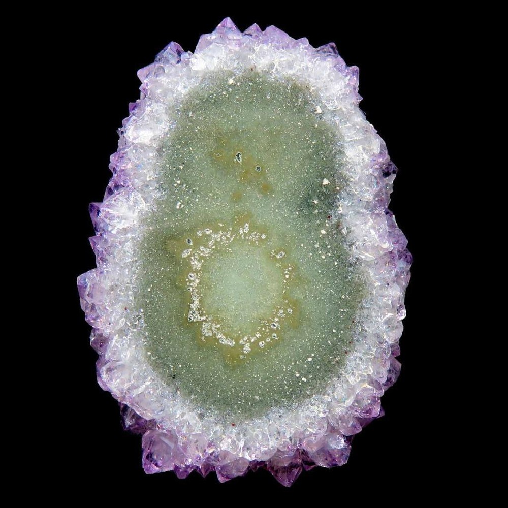 Stalactite Flower Slice  Polished Both Sides    U301